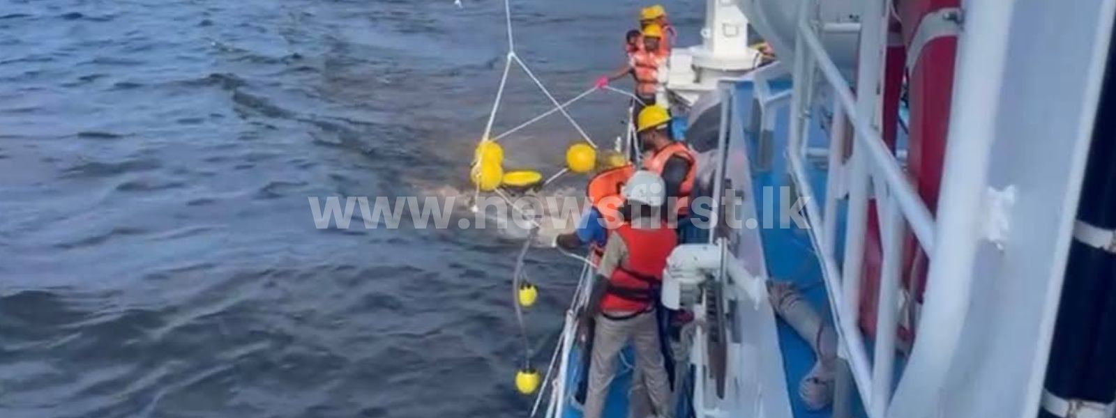 200l of Crude Oil Leak Into Sea Near Colombo Port